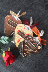 Valentine's Day Chocolate Gifts for her women Chocolate Heart Bars
