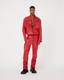 Photo of M1 stretch leather jumpsuit in red by Jitrois