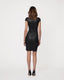 Photo of Atlantic stretch leather dress in black by Jitrois