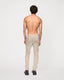Photo of Jogging stretch suede pants in pebble grey by Jitrois