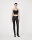 Photo of Legging skinny pants in black stretch leather by Jitrois