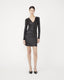 Photo of Letty stretch leather dress in black by Jitrois