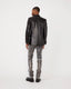 Photo of Oscar leather blazer in black lambskin leather by Jitrois