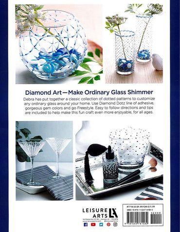 DIAMOND ART BY LEISURE ARTS Landscapes Painting Chart and Idea Diamond  Dotting Book 