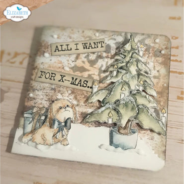 Elizabeth Craft Designs December to Remember Alphabet Stamp Set