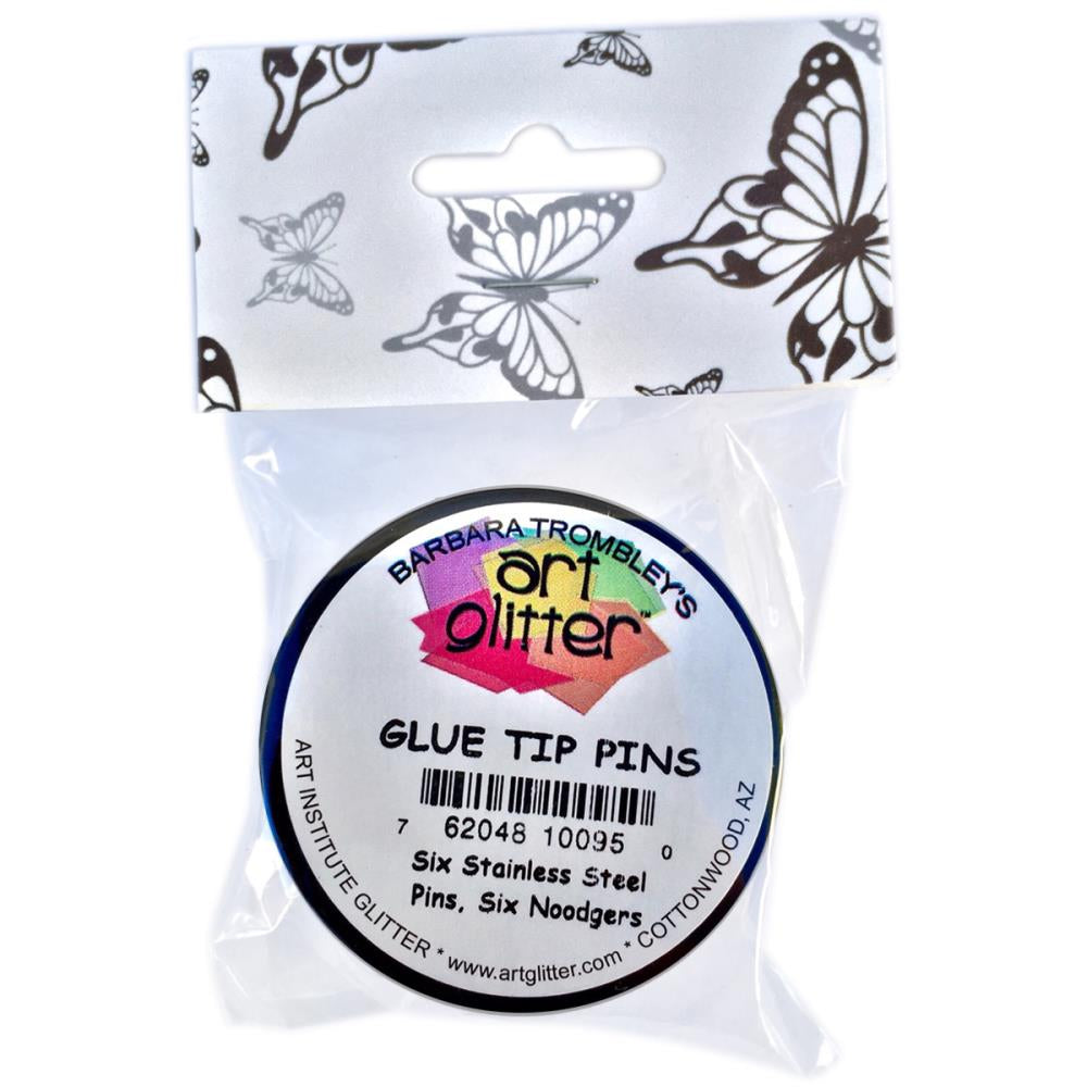 Art Glitter Glue - Tip Replacement Pins / 20 Stainless Steel Pins