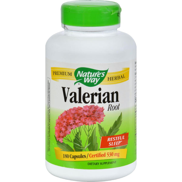 Nature's Way Valerian Root - 180 Capsules - Organicoak.com