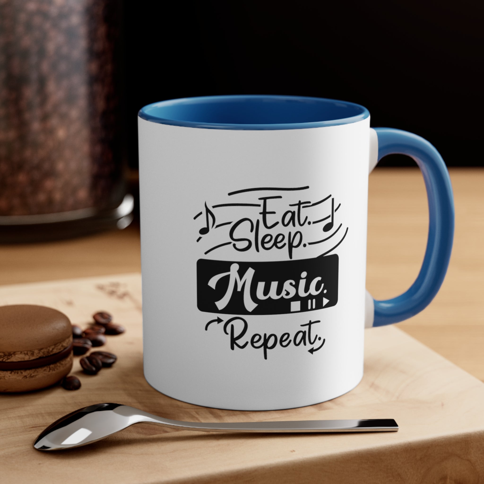 Eat, Sleep, Music, Repeat Mug