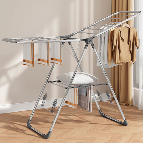 Stainless Clothes Drying Rack Sturdy