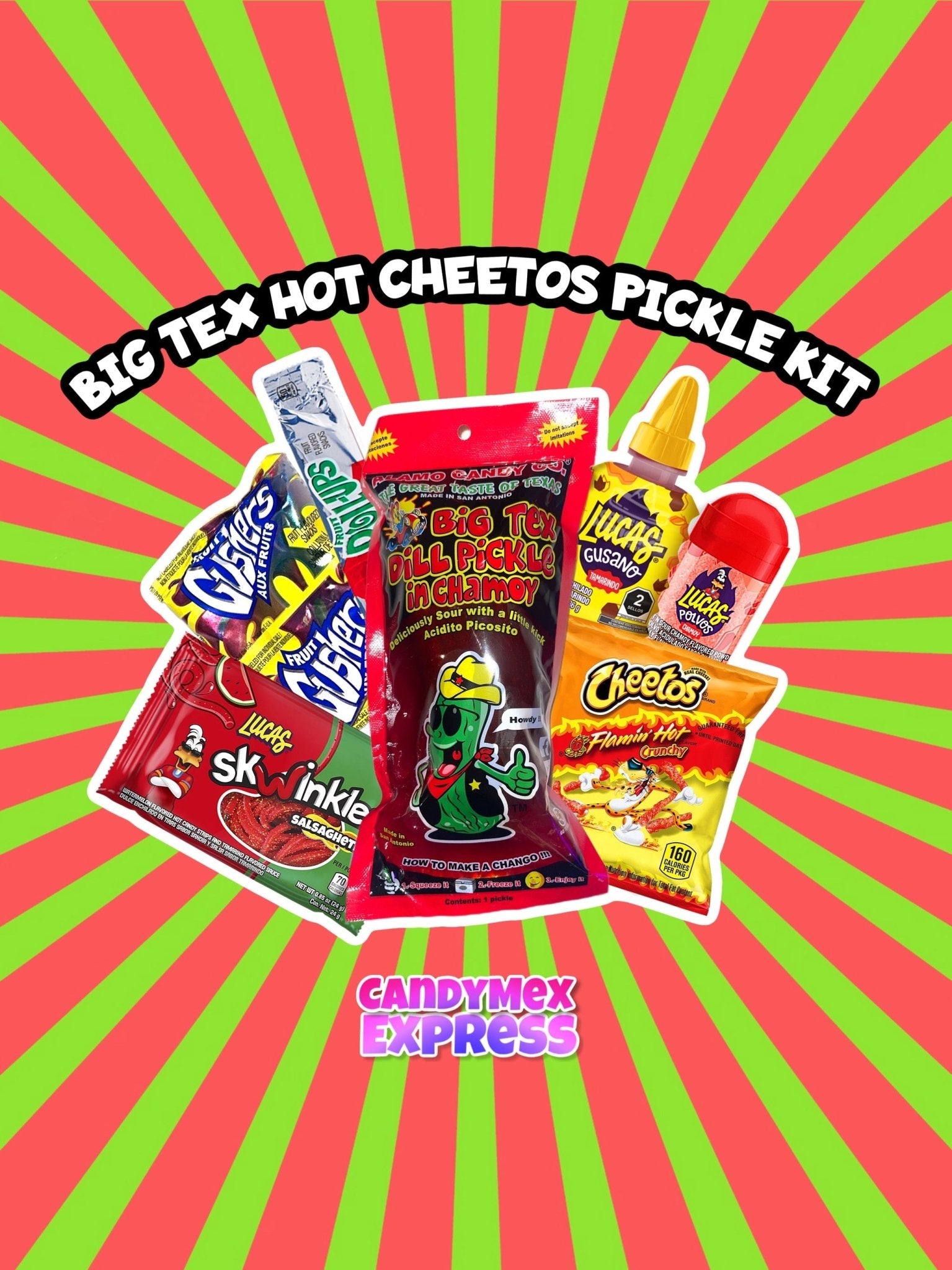 Gonzasquad Double Takis Chamoy Pickle Kit 