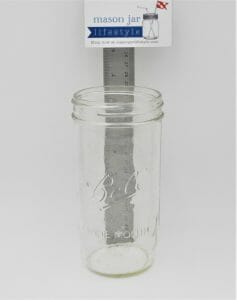 Nostalgic Clamp Lid Glass Mason Jar 3.4 Ounces 10 Count Box