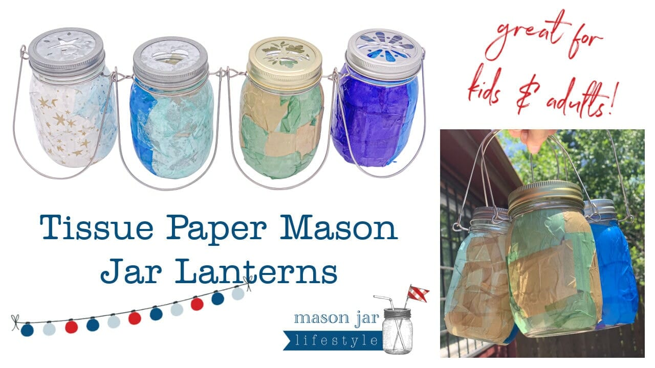 DIY: Mason Jars and Paper Straws