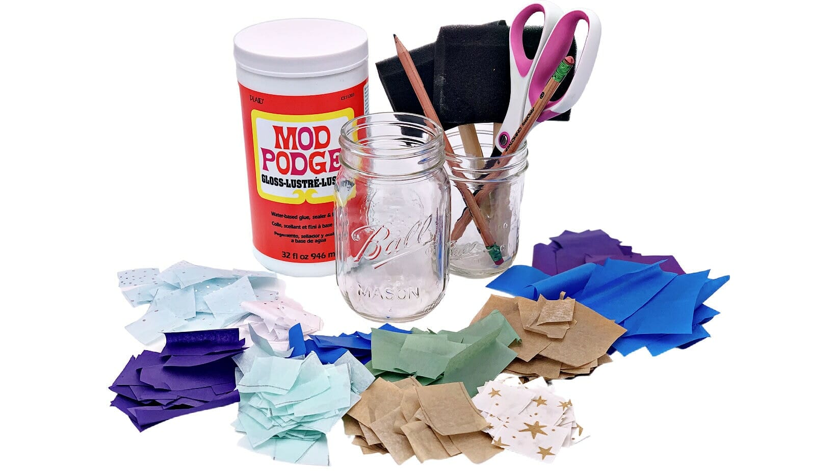 Plaid Mod Podge Gloss-Water Base, Gloss - 32 oz jar