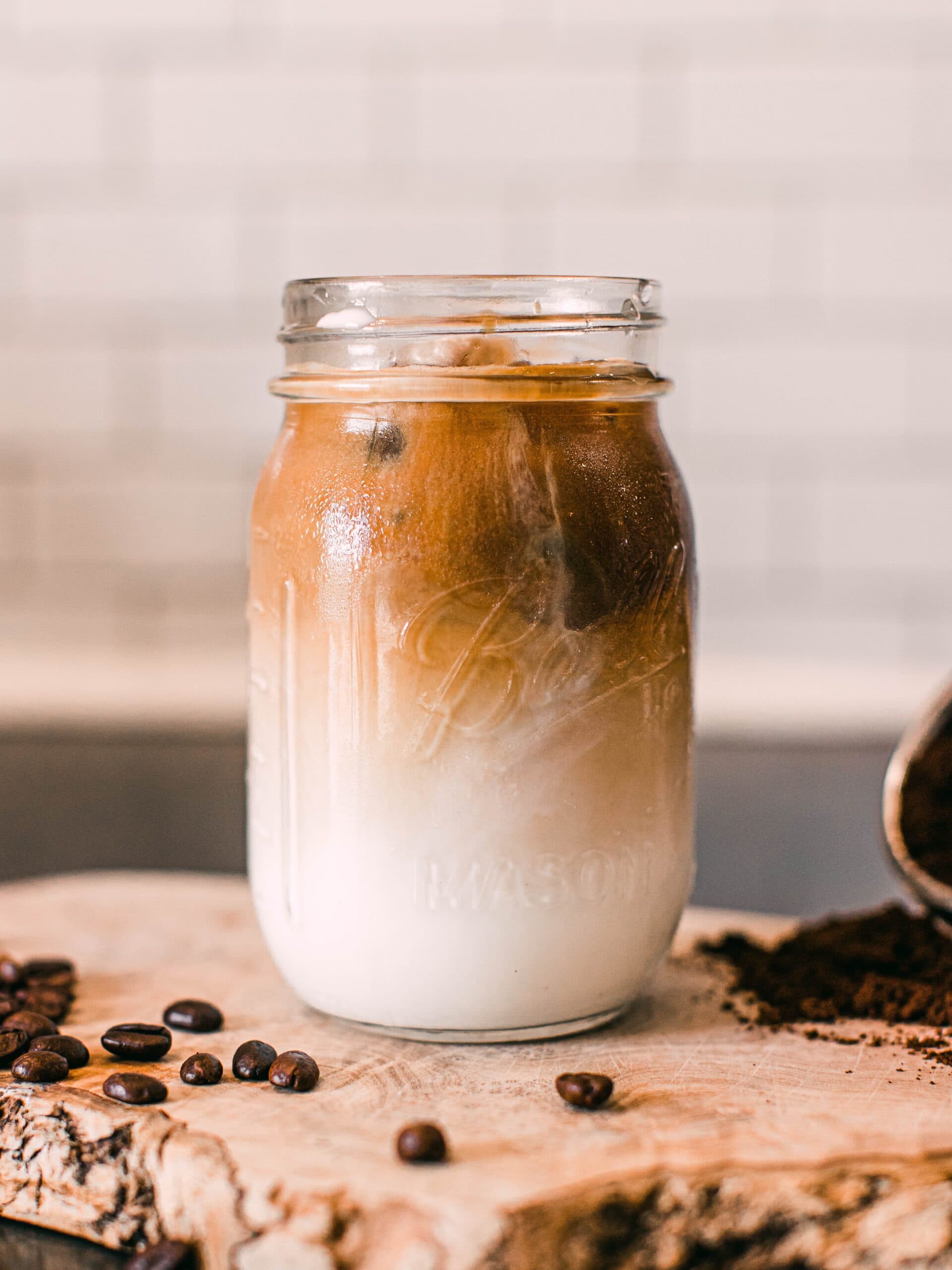 mason-jar-regular-mouth-pint-with-coffee-cold-brew-and-milk-scaled