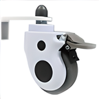 Ensure peace of mind during transfers with our Patient Lift Transfer Chair, boasting dual front and rear locks for added safety