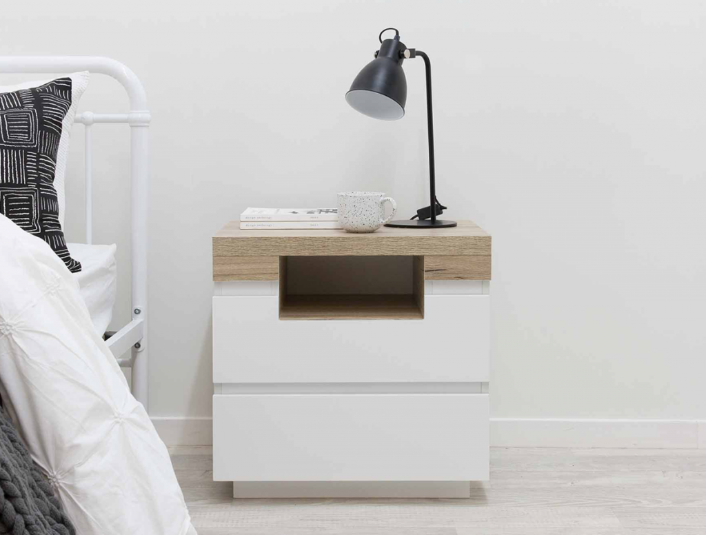 Sadie Bedside Table - Mocka AU