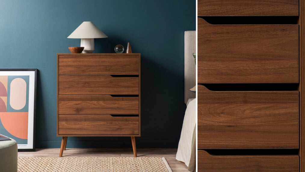 Create Warmth With Mocka, Mocka Cabinets and Bedside tables