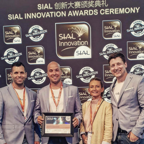 Our team in Sial Innovation Awards Ceremony. Shanghai,China 2019