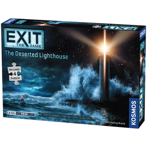 EXIT: The Deserted Lighthouse Board Game with Puzzle - EJ Kids The Toy Store - Hoyle Puzzle And Board Games