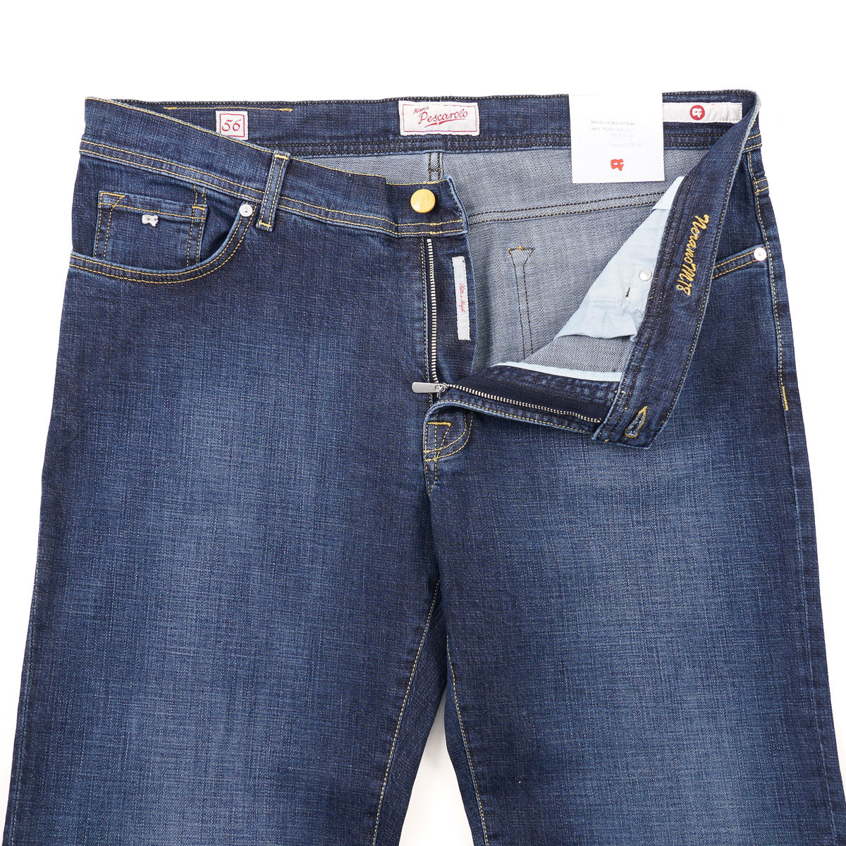 Marco Pescarolo Cotton-Silk Denim Jeans – Top Shelf Apparel