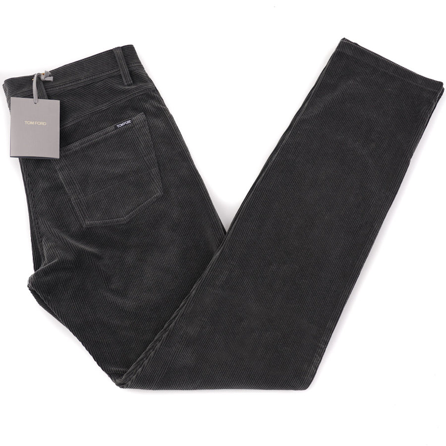 Tom Ford Dark Gray Corduroy Cotton Jeans – Top Shelf Apparel
