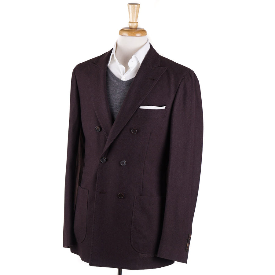 Brunello Cucinelli Plum Cashmere-Silk Sport Coat – Top Shelf Apparel