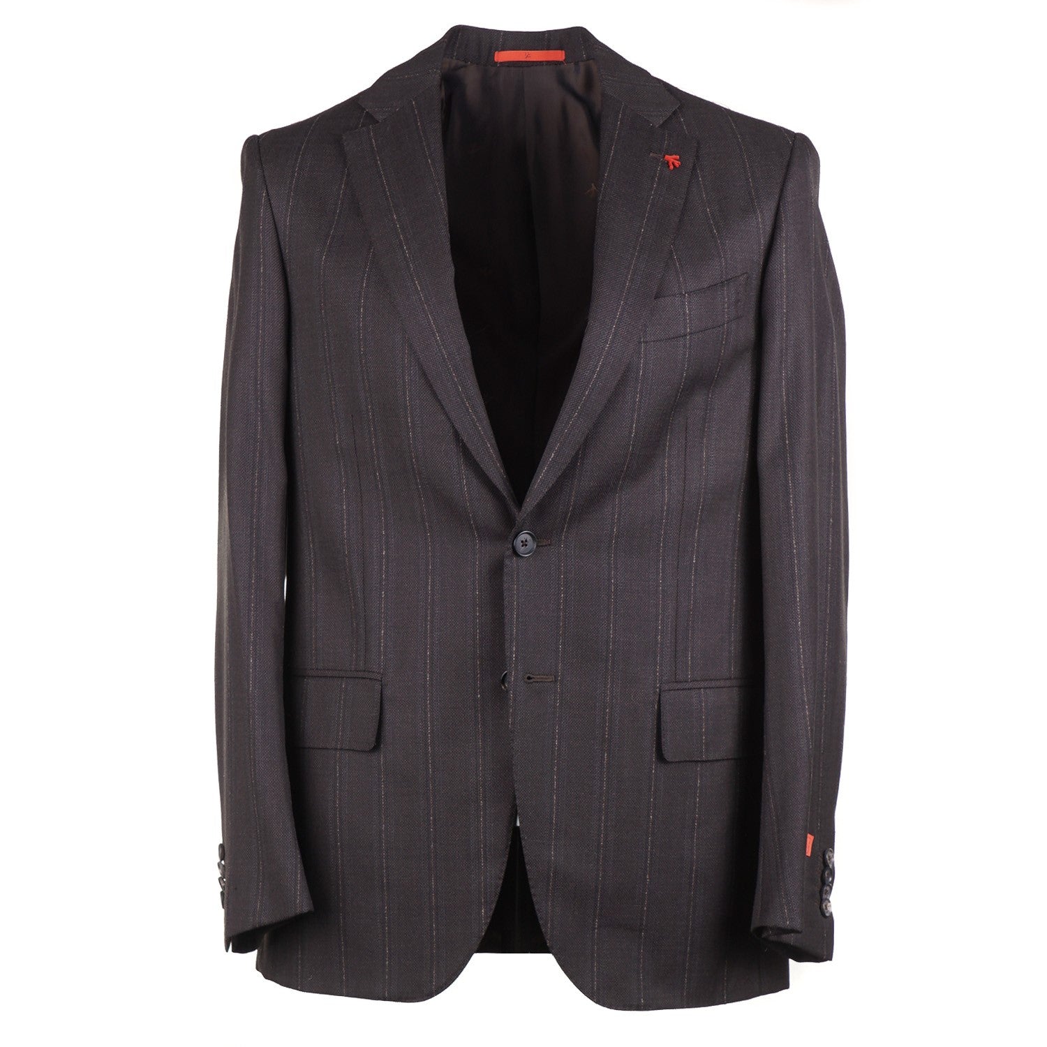 Isaia Striped Super 130s Wool Suit – Top Shelf Apparel