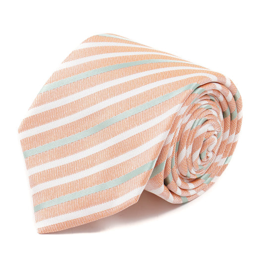 Isaia 7-Fold Foulard Design Silk Tie