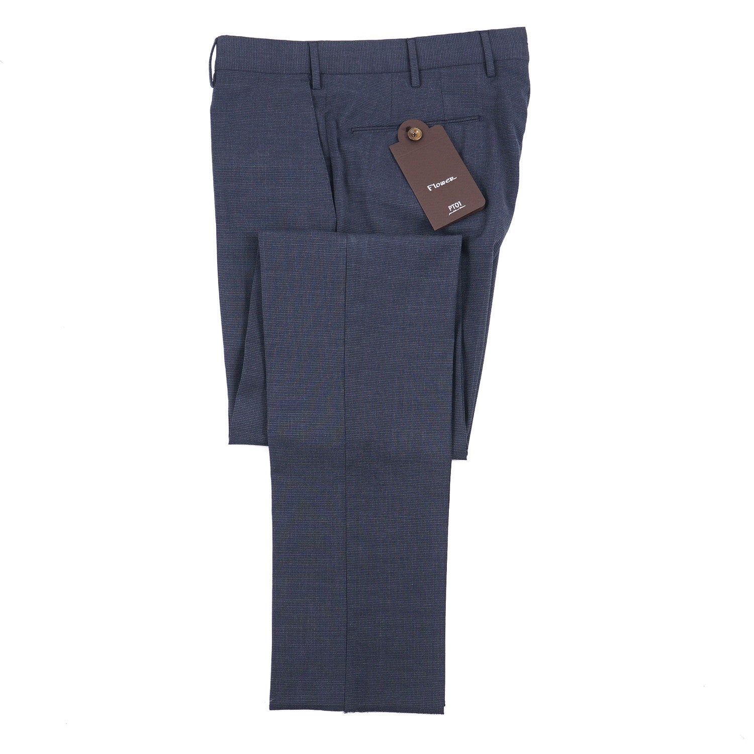 Super Slim Fit Pants with Hidden Closure