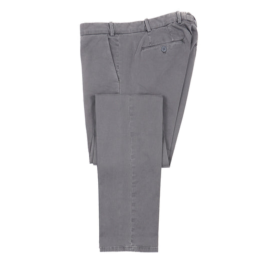 Brunello Cucinelli Women's Beige Cotton Slim Pants US Size 10 $695 *defect*