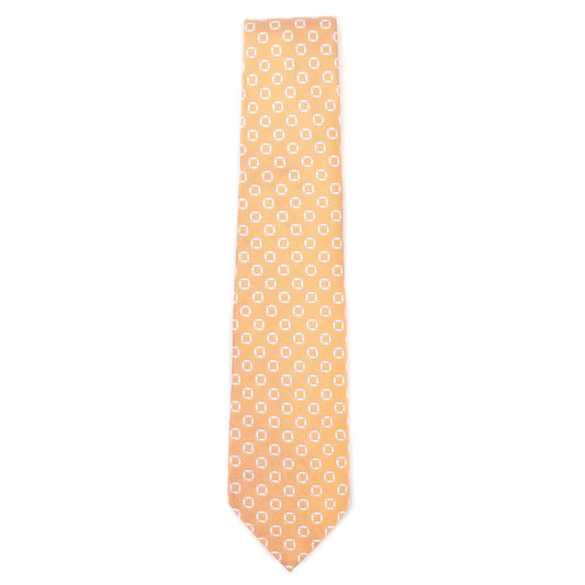 Isaia 7-Fold Foulard Design Silk Tie