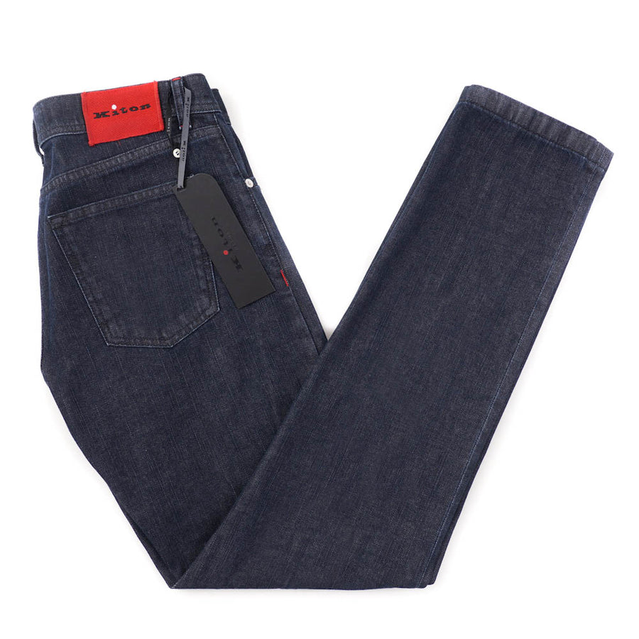 Kiton Slim-Fit Dark Blue Selvedge Denim Jeans – Top Shelf Apparel