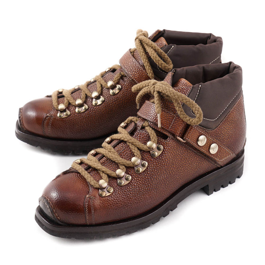 Santoni Pebble Grain Leather Hiking Boots – Top Shelf Apparel