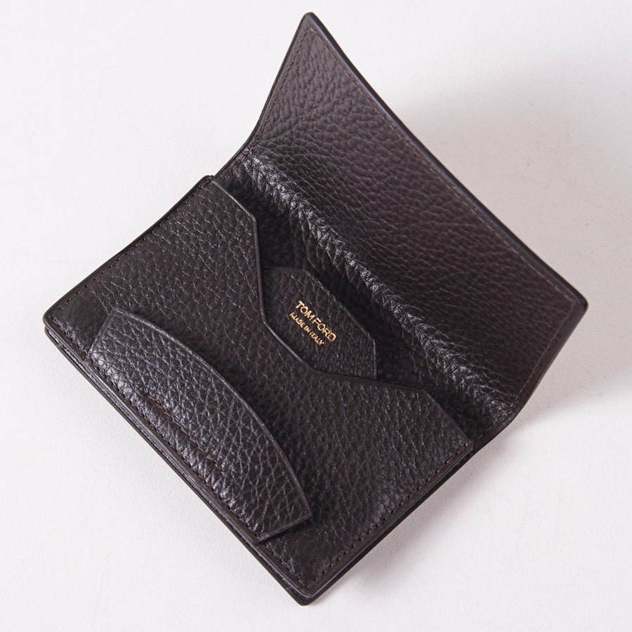 Tom Ford Envelope Card Holder Wallet in Dark Brown – Top Shelf Apparel