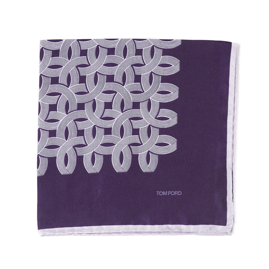 Tom Ford Interlocking Print Pocket Square – Top Shelf Apparel