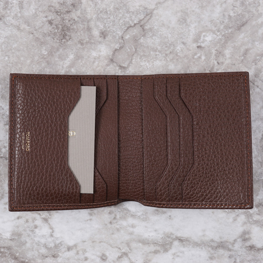 Tom Ford Leather Bi-Fold Wallet in Brown – Top Shelf Apparel