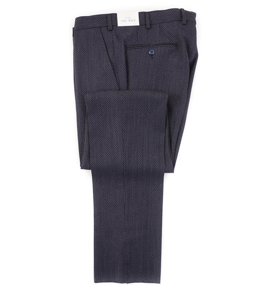 L.B.M. 1911 TAILORED COTTON STRETCH PANT - GREY