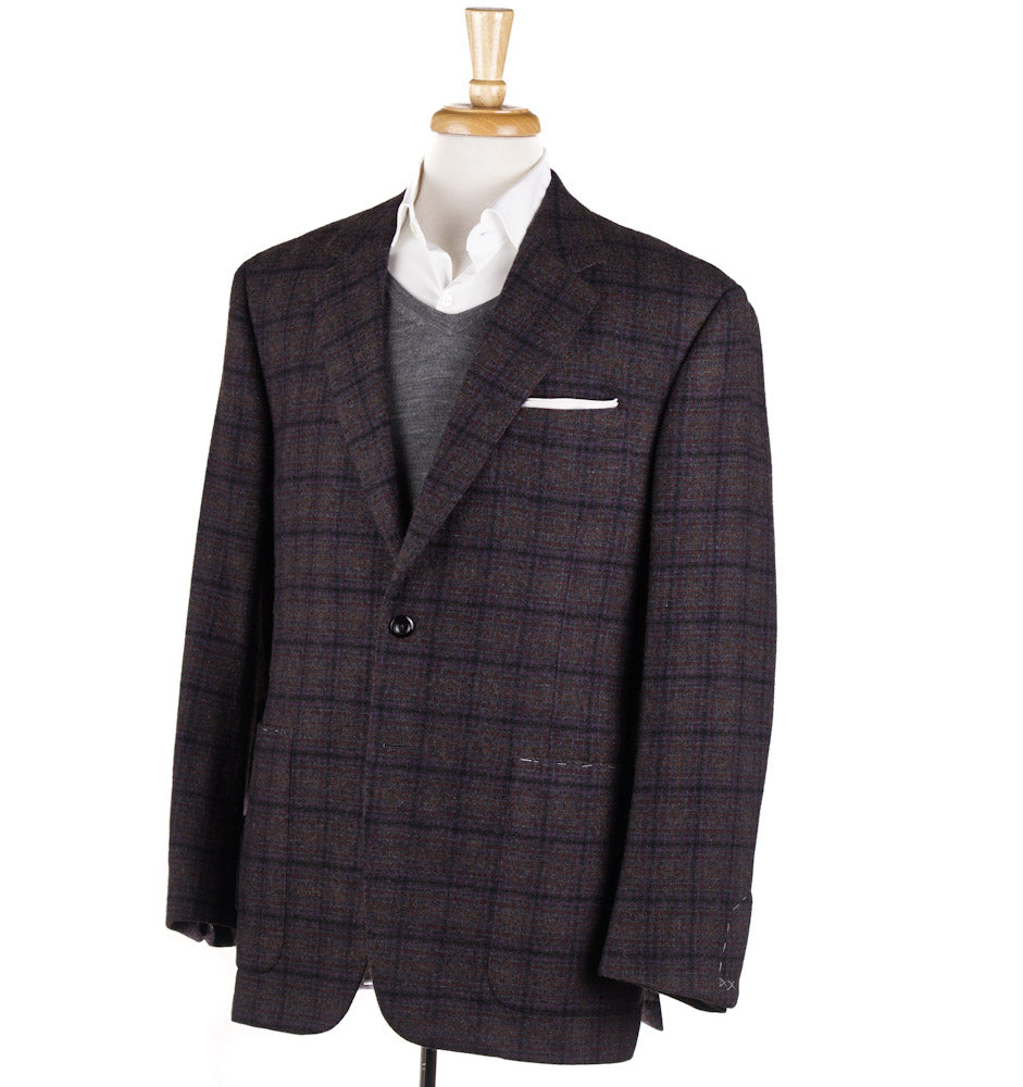 Oxxford Multi Check Cashmere Sport Coat – Top Shelf Apparel