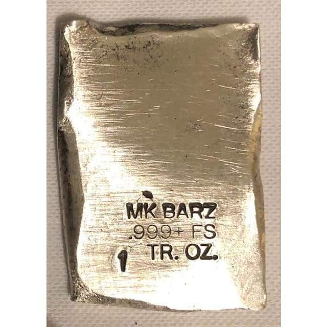 1 Oz .999 FS MK BarZ Stamped 