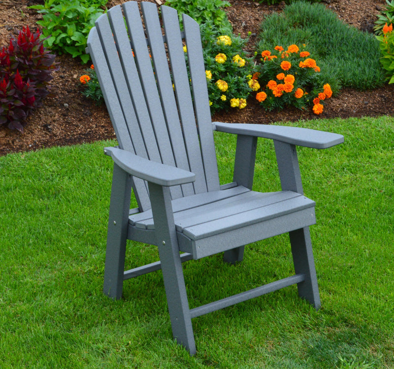 A&L Furniture Outdoor Upright Adirondack Chair Rocking Furniture