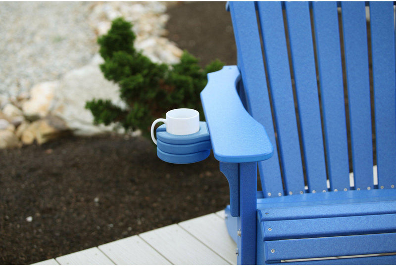 LuxCraft Recycled Plastic Porch Swing/Adirondack 