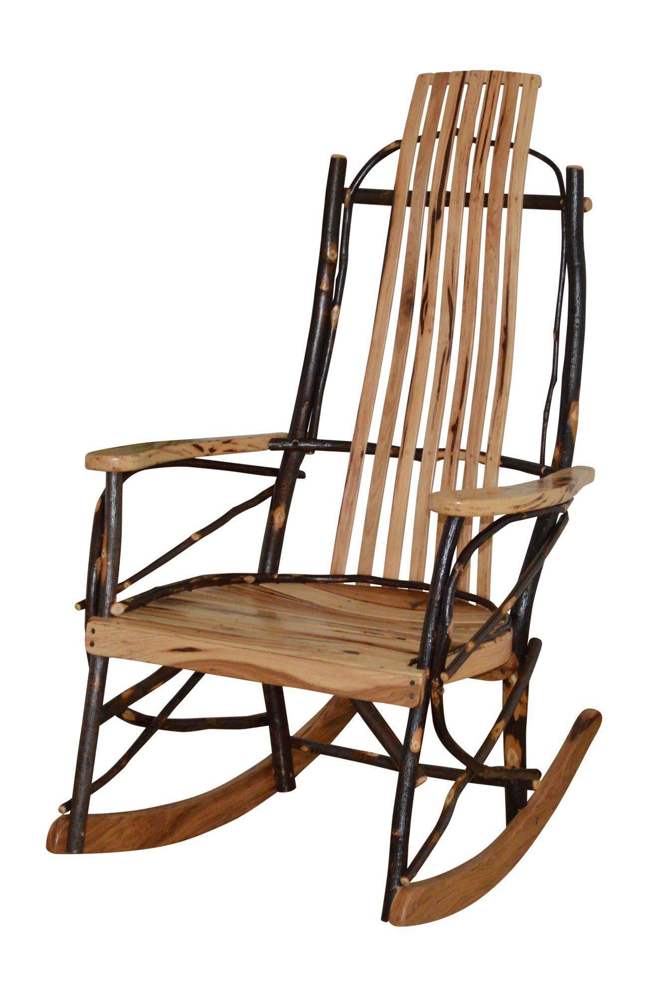 hickory bentwood rocking chair