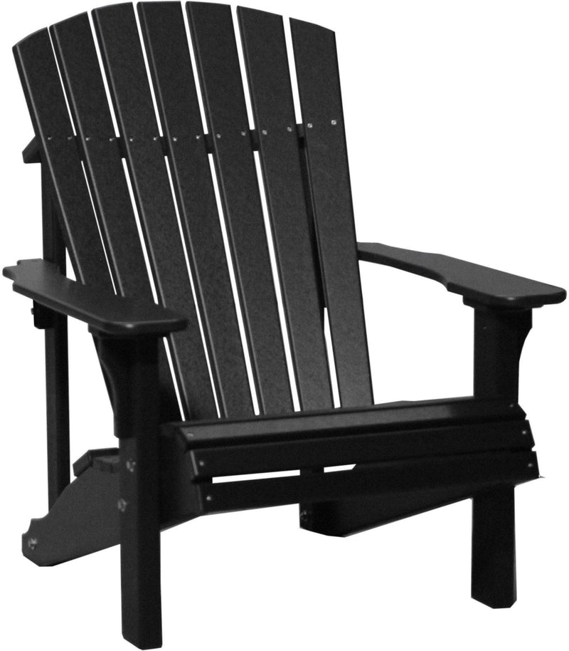 LuxCraft Adirondack Chair Recycled Plastic Deluxe Model.