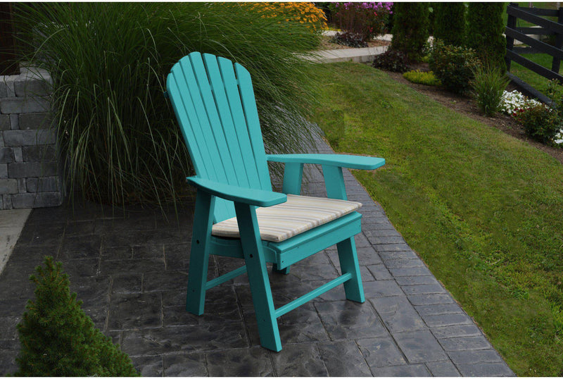 Outdoor A&amp;L Furniture Co. Poly Upright Adirondack Chair ...