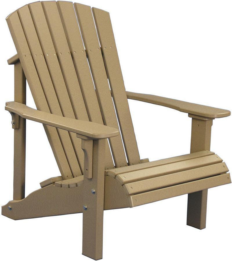 LuxCraft Adirondack Chair Recycled Plastic Deluxe Model.