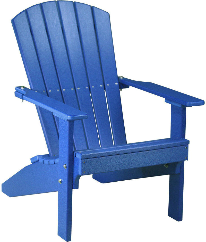 LuxCraft Adirondack Chair Recycled Plastic Lakeside Model ...