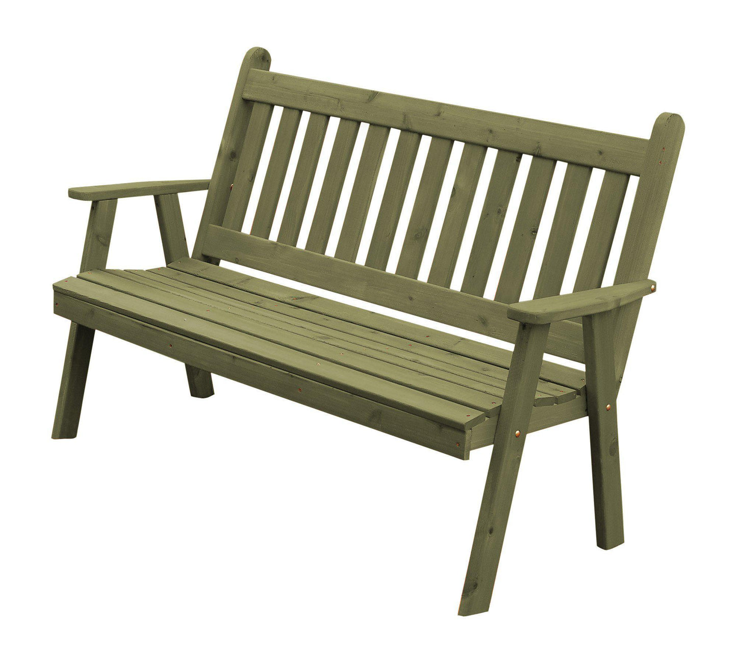 Aandl Furniture Co 6 Traditional English Garden Bench Rocking Furniture