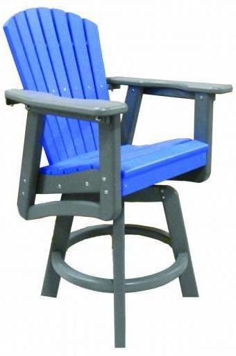 Perfect Choice Outdoor Furniture Classic Swivel Counter Height Chair - LEAD TIME TO SHIP 4 WEEKS OR LESS