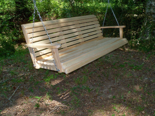 oak garden swing