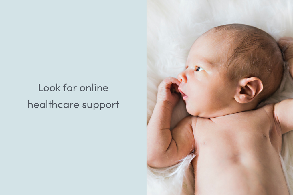 Look for online healthcare support